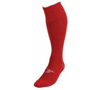 Precision Men's Pro Plain Football Socks in Red | Size: 7-11 Precision Red 7-11