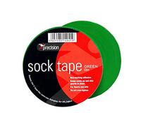 Precision Unisex (Pack 10) Precision Sock Tape 19mm Pack of 10 , green, One Size UK