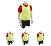 Precision Unisex Prb301yy Mesh Training Bib (Youth, Adult), Yellow (Pack of 4)