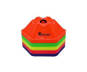 Precision Unisex' s Pro Hx Saucer Cones Set of 50 Training, Assorted, One Size