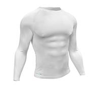 Precision Unisex's Essential Base Layer Long Sleeve Shirt, White, Small