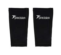 Precision Unisex's Pro Matrix Shinguard Sleeves, Black, Small