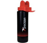 Precision Unisex's Team Hygiene Water Bottle, Black/Red, 1 Litre, one size,White