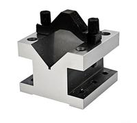 Precision V block with clamp set, 90 degrees, long lasting performance (35x35x30mm)