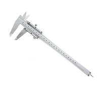 Precision Vernier Caliper Metal Gauge - 0-200mm Measuring Tool for Inside, Outside, Depth & Step Measurements - Durable Mechanical Household Tool