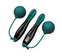 Precision Weighted Skip Rope Counter Digital Count Removable Jump Rope for Adult Indoor Outdoor Exercise