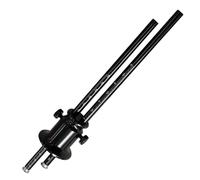 Precision Wheel Gauge, Aluminum Alloy Ruler, Double Scale Scriber, Accurate Cabinet Furniture Project Tool, Professional Room Measuring Device, Workshop Equipment for Craftsmen, Build, 25.6x4.5cm