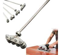 Precision Woodworking Calipers, Adjustable Cutting Guide Rail for Circular Saws, Stainless Steel Measurement Tool, Easy Alignment for DIY Projects and Carpentry 80CM Four-axis