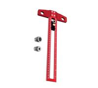 Precision Woodworking Jig - Cabinet Handle Guide, Professional Hole Alignment Rail, Multi-Point Drilling Station, Carpentry Equipment, Builder Gear, Alloy Finish for Home Renovation