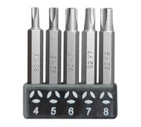 Precision Y U Shaped Triangle Screwdriver Magnetic Bit 1/4in Inner Cross Three Points Screw Driver Security Tip for Power Drill(Triangle-4-5-6-7-8)