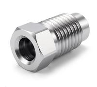 Precisiong rake Line Connector M10 x 1.25 | F-Type Flange L | Screw Connection for 4.75 mm Tube | Professional Fitting | Stainless Steel | DIN/ISO 1651 Compliant | Automotive Use (6)