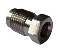 Precisiongeek Brake Line Connector M10 x 1 | E-Type Flange D | Stainless Steel Fitting for 4.75 mm Pipe | DIN/ISO 1651 Compliant Screw Connection | Professional Quality (4)