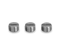 PrecisionGeek - Caliper Brake Pad Pin Screw Cap - M10 x 1mm thread - Stainless Steel 303 - Replacement to NISSIN Caliper Brakes - Set of 3 pieces