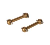 PrecisionG old Anodised Aluminium Dog Bones - Fits Tamiya TT01/TT01E/TT02 (Pack of 2), CNC Machined, 38 mm, Made in EU