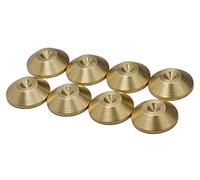 PrecisionGeek Speaker Spikes Pads - Brass - Coned Ø20 - Set of 8