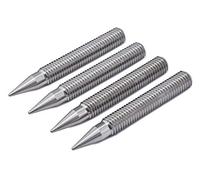 PrecisionGeek Stainless Steel Speaker Spikes M10 × 75 mm with Hex Socket - Heavy-Duty Isolation Feet for Speakers, HiFi Racks & Subwoofers - Set of 4