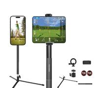 PrecisionMaster Golf Tripod - Heavy Duty Aluminum with MagSafe Compatible | 52" Adjustable, iPad Pro 13" Compatible, Swing Analysis, Golf Filming Tripod with Magnetic Mount*2