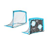 Precisionplay 2 In 1 Pop Up Football Goal Blue (One Size)