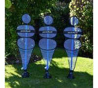 Precisionplay Pop Up Mannequin (Pack Of 3) Blue (170Cm)