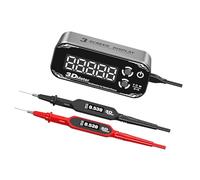 Precisions 3 Screen Multimeter Gold Plating Probes 2000mAh Long Battery Life Easy To Carry For Technicians Multimeter Tester
