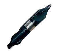 Precisions Countersink Center Drill Bit Super Hard High Speed Steel With Black Coating For Enhances Cutting Efficiency Resistant Drill