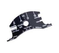 Precisions Crafted Bridge for Perfect Suit 4/4 Violin Metal Bridge Boosts Sound and Provides Safe Supporting