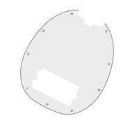 Precisions Cut Basses Guitar Shield Protective Cover for Easyly to Install Various Color Colorful Protectors