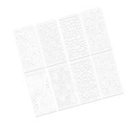 Precisions Cut Stencil Template Multipurpose for Wall Art Fabric Painting and Craft Design with PET Materials Craft Stencil Template