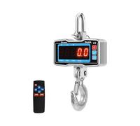 Precisions Digital Hanging Scale Hook Scales for Industrial Commercial Use with LCD Display Hooks for Weighing