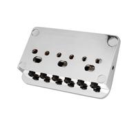 Precisions Engineered Electric Guitar Bridge with 10.5mm String Spacing Metal Texture for Tuning Accuracy Precisions Tuning Adjustable Guitar Bridge