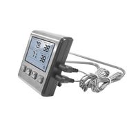 Precisions Grilling Thermometers 2 Probe Timer Alarm for Baking and Roasting Fast Instantly Read Food Thermometers Kitchen