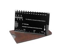 Precisions Guitar String Action Gauge Professional Setup Tool For Acoustic Guitars & Electric Basses Durability Guitar Tool