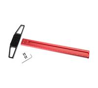 Precisions Marking Ruler Square T Type Woodworking Scriber Measuring Tool Woodworkers Gauge Carpenter Aluminum Accurate Measurement Versatile Accessories Workshop Wheel Gauge Metal Cutter