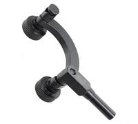 Precisions Measurement Tool For Dial Indicator Stand | 8Mm Half Round Extension Rod With Blackened Steel Construction | Cylinder Center Finding Tool For Machine