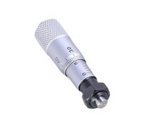 Precisions Micrometer Head Measure Tool 0-6.5 Carbon Steel Micrometer Head Mechanical Engineering Tool for Engineers