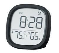 Precisions Monitors With Temperature And Humidity Readings LCD Display Digital Alarm Clock For Household Use Alarm Function