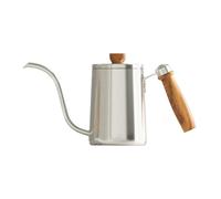 Precisions Pouring Coffee Kettle 304 Stainless Steels Construction 600ml Capacity Dishwasher Safe Brewing Equipment Stainless Steels Gooseneck Coffee Kettle