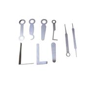 Precisions Sized Brass Instrument Repair Tools Featuring Tool From 20mm to 142mm Such As 105mm Hook for Accurate Adjustments Professional Tool Brass Accessories