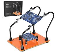 Magnetic Helping Hands Soldering, Preciva Welding Third Hand Tool, Flexible Solder Holder Auxiliary Clamp with Adjustable Clips, Solder Stand for Repair, Crafts
