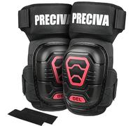 Preciva Professional Knee Pads with Gel Cushion - Heavy Duty PVC Outer & Non-Slip Straps - Comfortable Knee Protectors for Women, Cleaning, Gardening, Construction - Ideal Gifts for Women/Mother/Wife