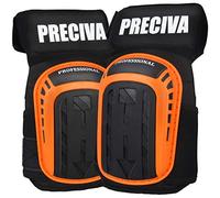 Preciva Two-Color Knee Pads for Work, Super Comportable Heavy Duty Gel Cushion and Foam Padding Knee Pads with Anti-Slip Straps and Adjustable Easy-Fix Clips for Men, Women, Gardening, Flooring