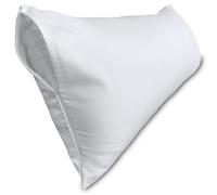 Precoco Body Pillow Cover, 100% Cotton Body Pillow Pillowcase-Premium White Body Pillow Case with Double Zipper Fitted, Breathable & Ultra Soft/600 Thread Count Covers for Easy Care, 20x54, 1 Pack