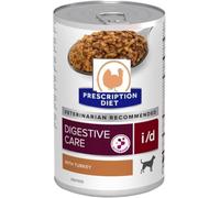 Precription Diet Canine i/d Digestive Care Turkey with gastro-intestinal problems - Wet Dog Food - 6 x 360g Tins