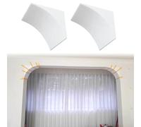 Precurved Arch Way Molding Kit Set of 2, Decorative Door Arch Kit for Living Room Balcony, Elegant Archway Insert Moulding, Door Opening Arch Decor(23.5x23.5x23.5cm (9.3x9.3x9.3"))