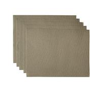 Precut 14 Count Aida Fabric Pack, Flax Grey, 9.5″ x 13.7″, Pack of 5