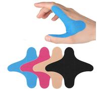 Precut Kinesiology Tape, 20 PCS Breathable Hand Finger Kinesiology Athletic Tapes, Elastic Protecting Tape Strips, Thumb Support Tapes for Osteoarthritis, CMC Joint Pain Relief, Tendonitis, Arthritis