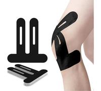 Precut Kinesiology Tape for Knees, 10 Pcs - Elastic Knee Support & Stability, Knee Pain Relief Athletic Tape - Waterproof, Breathable Hypoallergenic Latex-Free Tape, Skin-Friendly Sports Tape