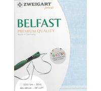Precut Zweigart Belfast Vintage 32 Count Vintage Blue 3609/5139. Needlework Canvas, Cross Stitch Fabric, Embroidery Canvas 100% Linen