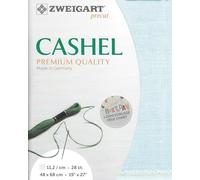 Precut Zweigart Cashel 28 Count Ice Blue 3281/562. Needlework Canvas, Cross Stitch Fabric, Embroidery Canvas 100% Linen