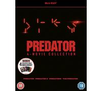 Predator 1-4 Collection Blu-ray (2019) Arnold Schwarzenegger, Anderson (DIR)